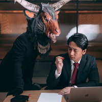 朱肉のムラに異常なこだわりを見せる魔神の写真