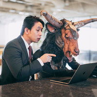 魔神にOJT（On the Job Training）の写真