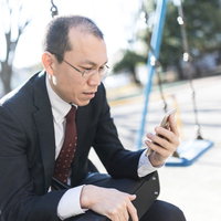 娘から「パパお仕事頑張って」というメッセージが届いたの写真