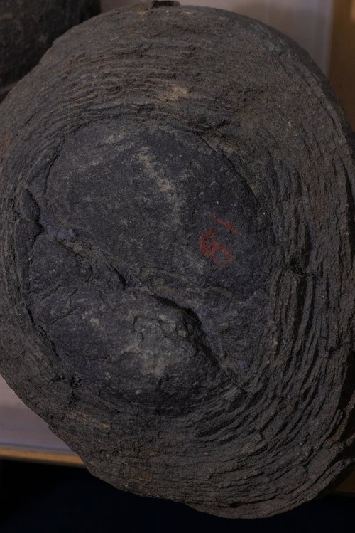 タマネギ状剥皮（気象の変化で岩石の外部から剥げていく）