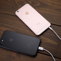 新旧スマホのイヤホン端子の写真