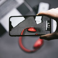 iPhone X の5.8型有機ELパネルを使った撮影の写真