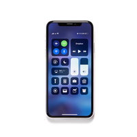 iPhoneXの新しくなったコントロールセンターの表示画面の写真
