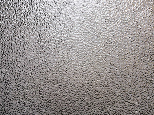 モザイク柄の擦りガラスの表面テクスチャー