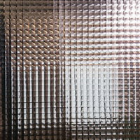 擦りガラスのモザイク模様になって奥が見えないテクスチャーの写真