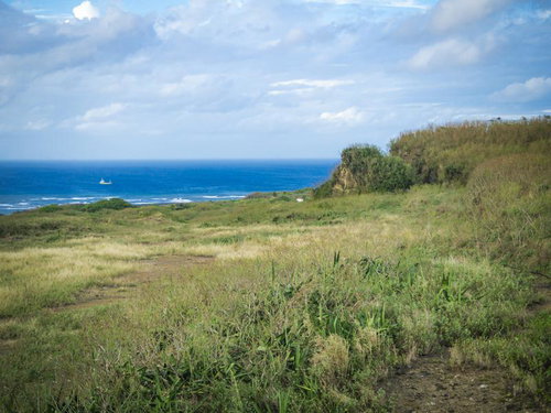 米軍IWOパブ屋上から観た大阪山陣地方面