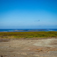 ▲鶯地獄から観る監獄岩の写真