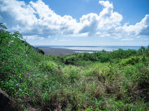 北の鼻から臨む監獄岩