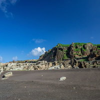 北の鼻の海岸の様子の写真