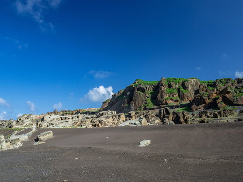 北の鼻の海岸の様子