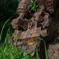 高角砲閉鎖機の写真