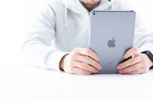 丁度いい大きさのiPadminiの背面