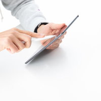 Apple Pencilでタブレットに絵を描くの写真