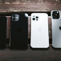 iPhone 12シリーズ4機種のサイズ比較の写真