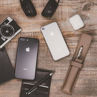 ブロガーの持ち物（iPhoneやカメラなど）の写真