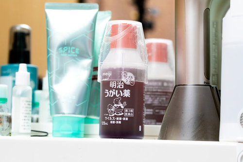 イソジンうがい薬でのど・口腔の消毒と殺菌