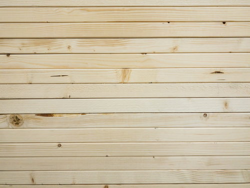 節が残る明るい木材ボードのテクスチャー