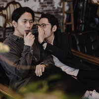 なるほど、そういう手もあったか・・・探偵と相棒の内緒の作戦会議の写真