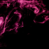 黒い背景に滞留する紫とピンクの怪しい煙とスモークの写真