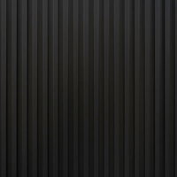 凸凹の外壁の溝パターンの写真