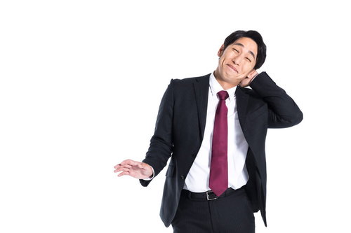 えへへうふふ（何か良いことがあったに違いない）