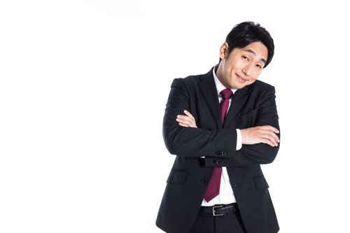 ははーん きみも偉くなったもんだね。腕組みして呆れ顔の上司