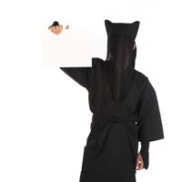 カンペを持った黒子の写真
