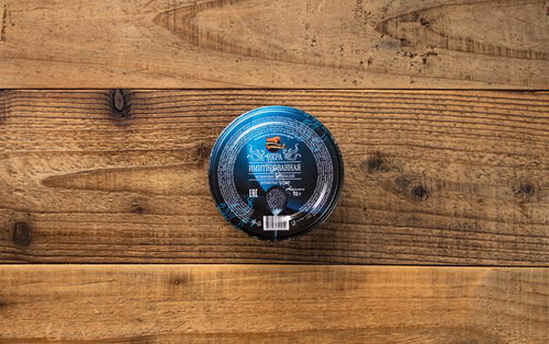 モンゴルで購入したキャビア缶