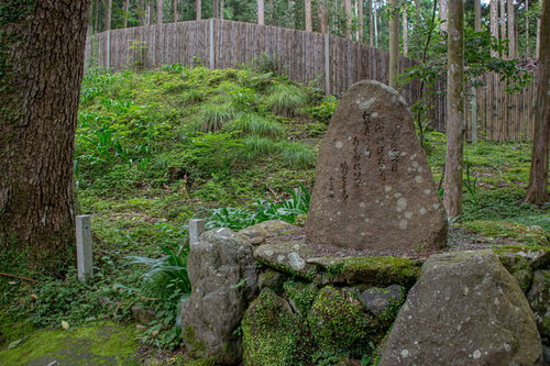 貴船神社結社の和泉式部歌碑（京都）