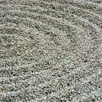 砂紋の砂の渦の写真