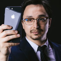 なかなか顔認証がされないドイツ人ハーフ男性の写真