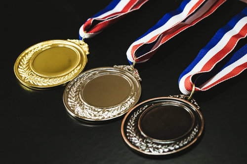 1位・2位・3位のメダル - 金銀銅のメダル3個セット