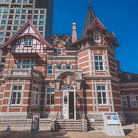北九州市門司港の煉瓦造建物・大連友好記念館の写真