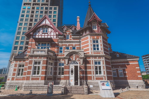 北九州市門司港の煉瓦造建物・大連友好記念館