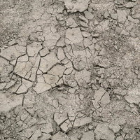 ひび割れた地面のテクスチャーの写真