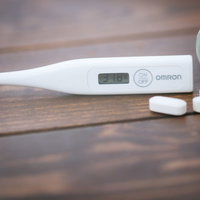 熱っぽいので薬漬けの写真