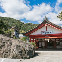 鵜戸神宮にある車の御祈祷所の写真