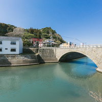 日南市の乙姫橋と乙姫神社（宮崎）の写真