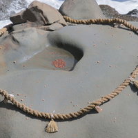 宮崎・鵜戸神宮周辺の岩場と海の写真
