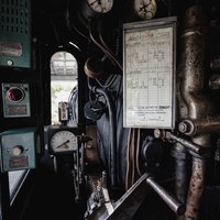 昭和49年12月「筑豊本線さよならSL列車」の運行表の写真