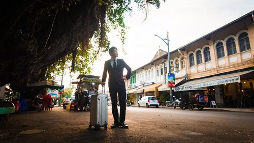 カンボジアのシェムリアップ中心部とM&Aアドバイザー