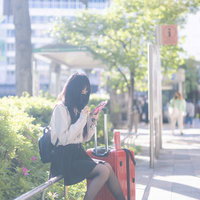 都会でいろんな意味でほどう待ちの写真