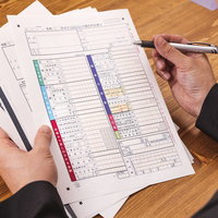 確定申告手書きの写真