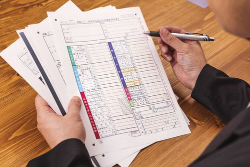 確定申告手書き