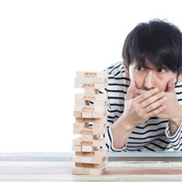 うわ...私のジェンガ、バランス良すぎ...？の写真