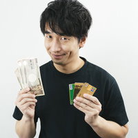 今日はクレジットカードではなく現金で払いますの写真