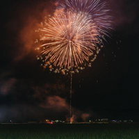 おおたま夏祭りのフィナーレを飾る大玉村の花火大会の写真