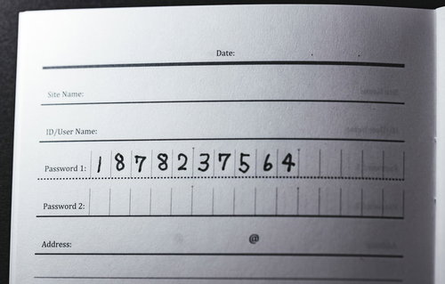 パスワードの文字列が「1878237564」