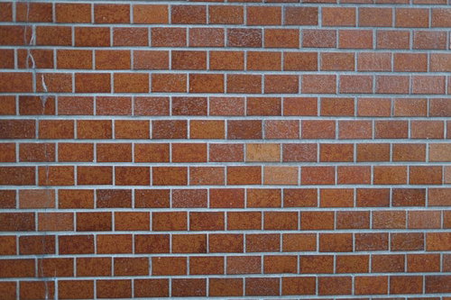 茶色のレンガ調タイル壁テクスチャ