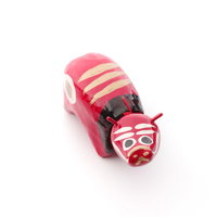 福島の伝統工芸・首振り赤べこ｜正月飾りや年賀状デザインの写真